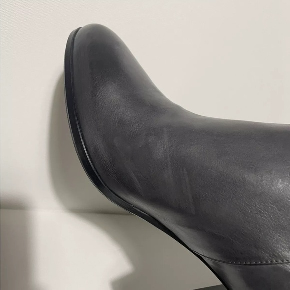 Homers Artisan Size 43 Women’s Booties Boots Ankle Black Leather New Size 11 US - Picture 8 of 11